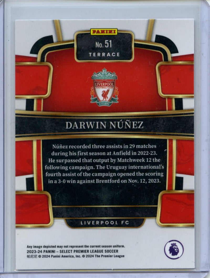 2023-24 Select Premier League Darwin Nunez Terrace