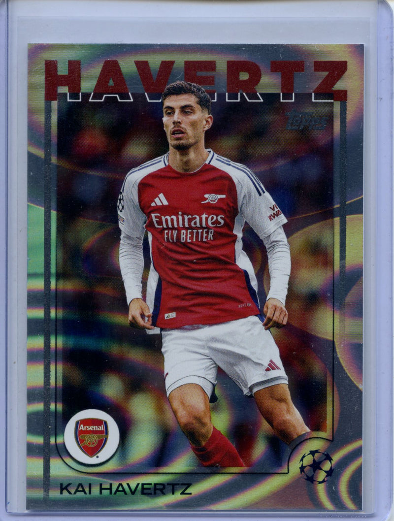 2024-25 Topps UEFA CC Kai Havertz Rain Drops