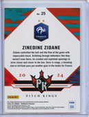2024-25 Donruss Zinedine Zidane Pitch Kings