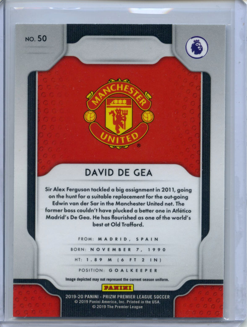 2019-20 Panini Prizm Premier League David De Gea