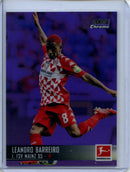 2021-22 Topps Bundesliga Stadium Club Chrome Leandro Barreiro Purple Refractor 96/299