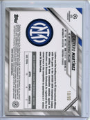 2021-22 Topps Chrome UEFA CL Lautaro Martinez Neon Green Refractor 18/99