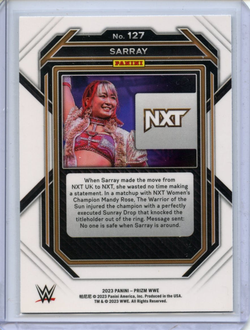2023 Prizm WWE Sarray