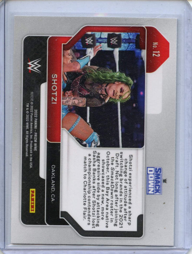2022 Prizm WWE Shotzi