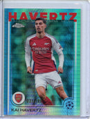 2024-25 Topps Chrome UEFA Club Comps Kai Havertz Aqua Prism 31/199