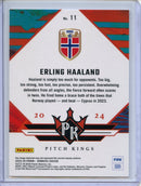 2024-25 Donruss Erling Haaland Pitch Kings Silver