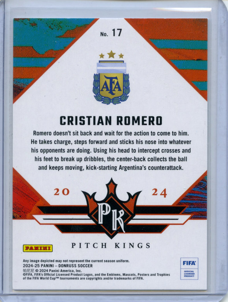 2024-25 Donruss Cristian Romero Pitch Kings