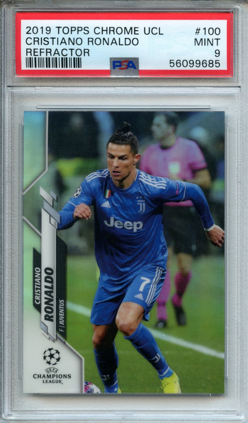 2019-20 Topps Chrome UEFA CL Cristiano Ronaldo Refractor