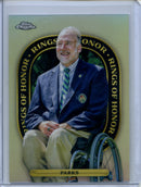 2021 Topps Chrome Tennis Brad Parks Rings Of Honor