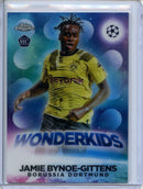 2022-23 Topps Chrome UEFA Jamie Bynoe-Gittens Wonderkids