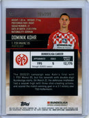2021-22 Topps Bundesliga Stadium Club Chrome Dominik Kohr Purple Refractor 265/299