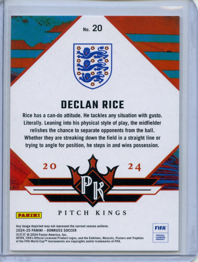 2024-25 Donruss Declan Rice Pitch Kings