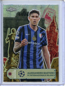 2024-25 Topps Chrome UEFA Club Comps Alessandro Bastoni Final Destination