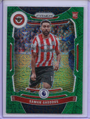 2021-22 Panini Prizm Premier League Saman Ghoddos Green Mojo Prizm