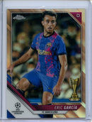 2021-22 Topps Chrome UEFA CL Eric Garcia Rose Gold Refractor 5/125