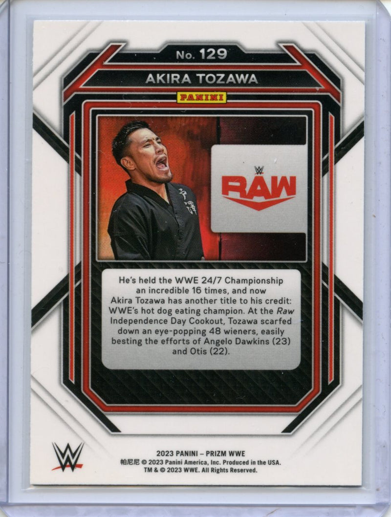 2023 Prizm WWE Akira Tozawa