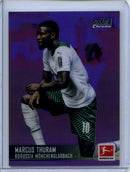 2021-22 Topps Bundesliga Stadium Club Chrome Marcus Thuram Purple Refractor 23/299