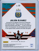 2024-25 Donruss Julian Alvarez Pitch Kings