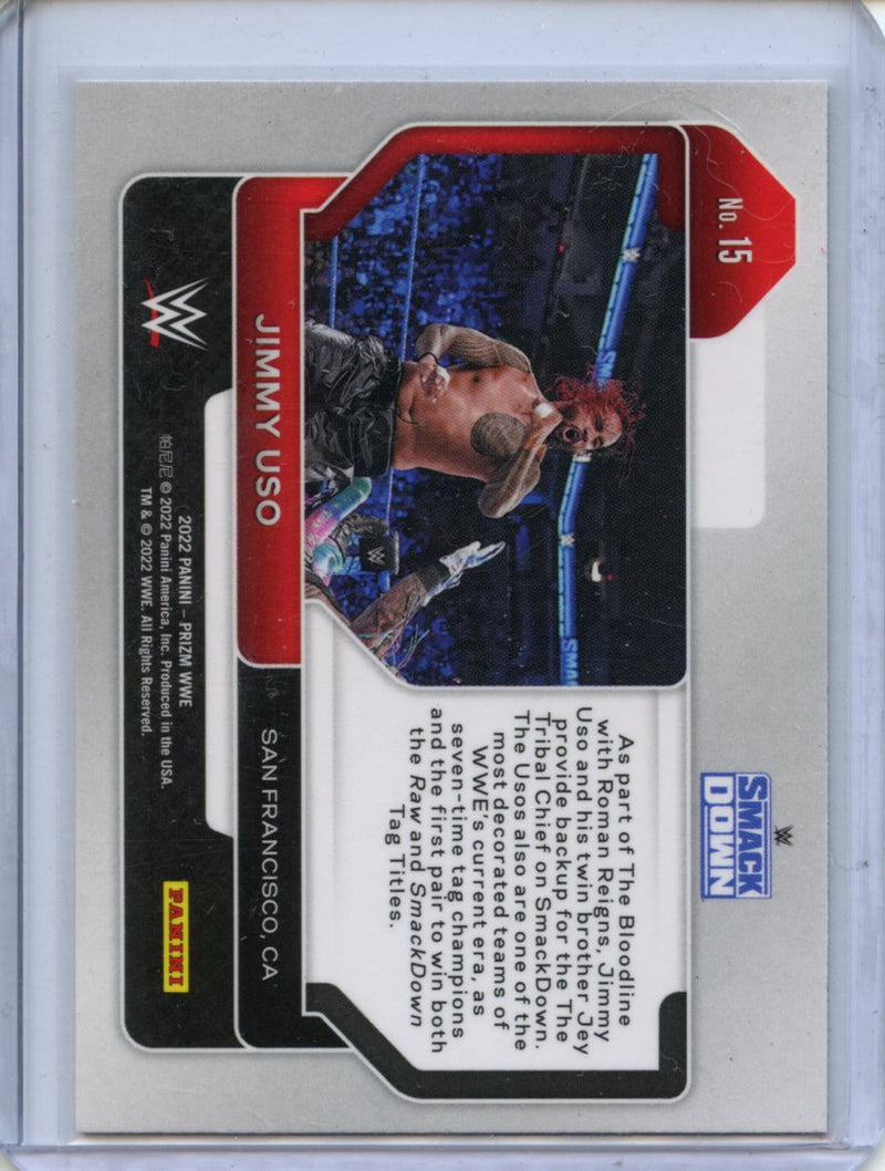 2022 Prizm WWE Jimmy Uso