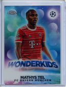 2022-23 Topps Chrome UEFA Mathys Tel Wonderkids