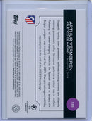 2024-25 Topps UEFA CC Arthur Vermeeren Rain Drops