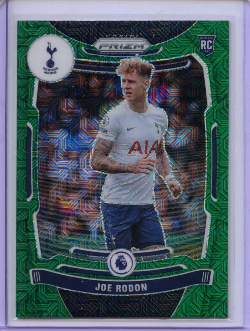 2021-22 Panini Prizm Premier League Joe Rodon Green Mojo Prizm