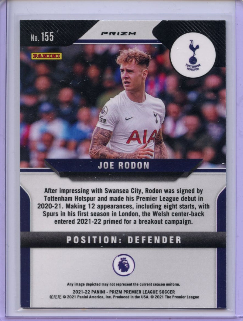 2021-22 Panini Prizm Premier League Joe Rodon Green Mojo Prizm