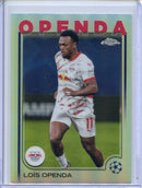2024-25 Topps Chrome UEFA Club Comps Lois Openda Refractor