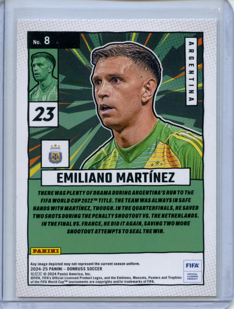 2024-25 Donruss Emiliano Martinez Net Marvels