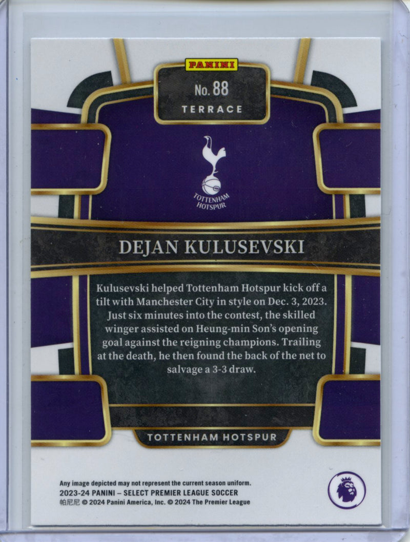 2023-24 Select Premier League Dejan Kulusevski Terrace