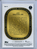 2021 Topps Chrome Tennis Judy Dalton AM Rings Of Honor