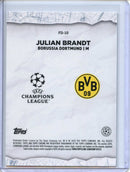 2024-25 Topps Chrome UEFA Club Comps Julian Brandt Final Destination