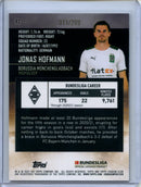 2021-22 Topps Bundesliga Stadium Club Chrome Jonas Hofmann Purple Refractor 11/299
