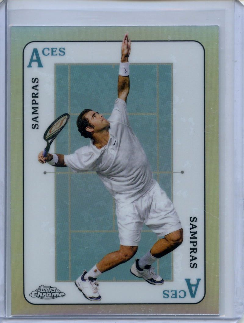 2021 Topps Chrome Tennis Pete Sampras Aces