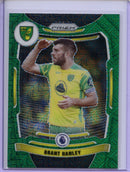 2021-22 Panini Prizm Premier League Grant Hanley Green Mojo Prizm
