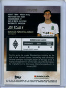 2021-22 Topps Bundesliga Stadium Club Chrome Joe Scally Purple Refractor 73/299