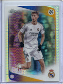 2025-26 Topps Chrome UEFA Club Comps Dean Huijsen Prism