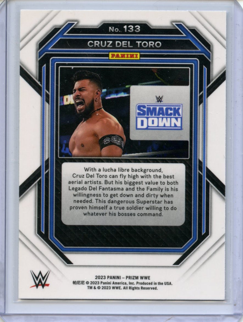 2023 Prizm WWE Cruz Del Toro