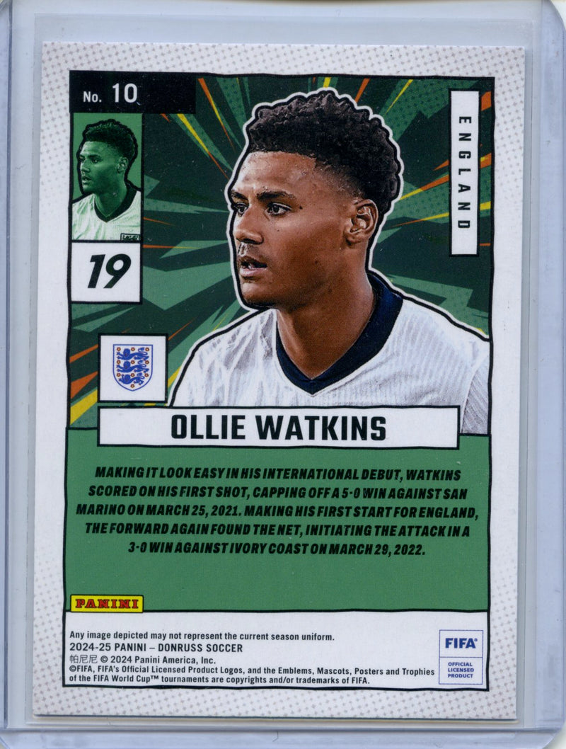 2024-25 Donruss Ollie Watkins Net Marvels