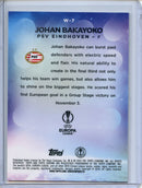 2022-23 Topps Chrome UEFA Johan Bakayoko Wonderkids