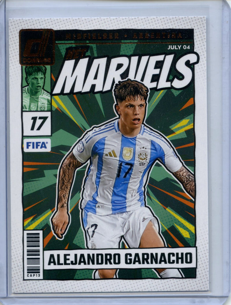 2024-25 Donruss Alejandro Garnacho Net Marvels