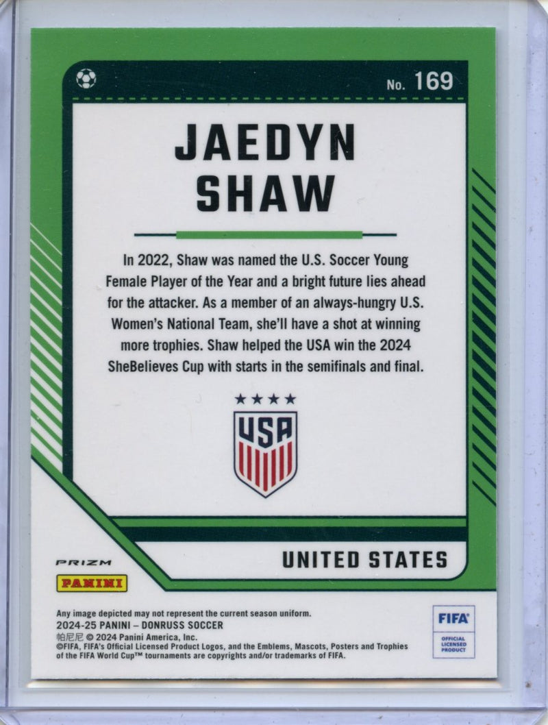 2024-25 Donruss Jaedyn Shaw Optic Holo