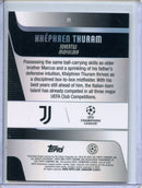 2025-26 Topps Chrome UEFA Club Comps Khephren Thuram Prism