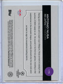 2024-25 Topps Chrome UEFA Club Comps Antonio Nusa Aqua Lava 186/199