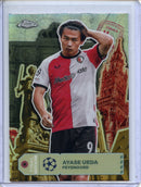 2024-25 Topps Chrome UEFA Club Comps Ayase Ueda Final Destination