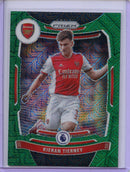 2021-22 Panini Prizm Premier League Kieran Tierney Green Mojo Prizm