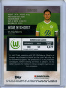 2021-22 Topps Bundesliga Stadium Club Chrome Wout Weghorst Purple Refractor 268/299
