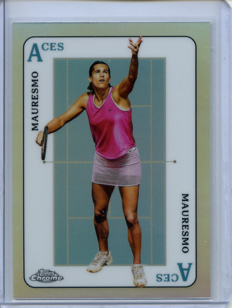 2021 Topps Chrome Tennis Amelie Mauresmo Aces