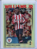 2024-25 Topps Chrome UEFA Club Comps Nico Williams Refractor