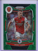2021-22 Panini Prizm Premier League Granit Xhaka Green Mojo Prizm